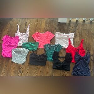 Colorful Crop Top Collection